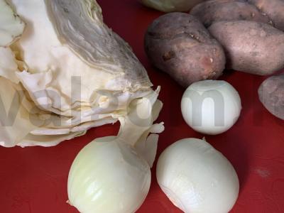 Mantas su mieline tešla Žingsnis 1