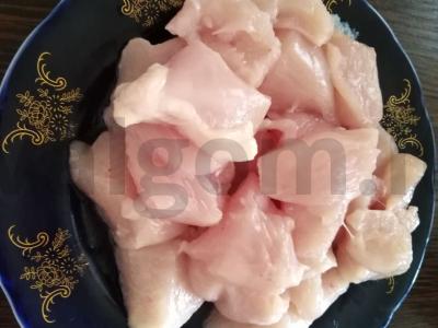 Traškus plovas su vištiena Žingsnis 3