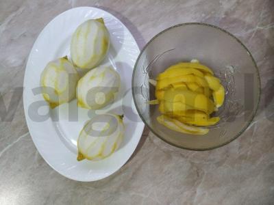Aromatinga citrinų želė Žingsnis 1