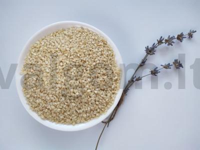 Mikrobangų krosnelėje skrudintos sezamo sėklos pagrindine nuotrauka