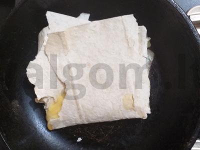 Slaptas lavašas Žingsnis 3