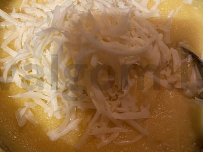 Polenta su grybais ir troškintu kiaušiniu Žingsnis 2