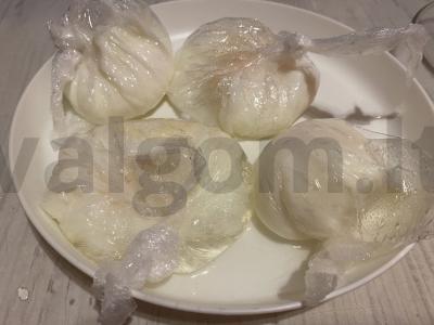 Polenta su grybais ir troškintu kiaušiniu Žingsnis 7