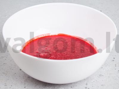 Raudoni meduoliai Žingsnis 2