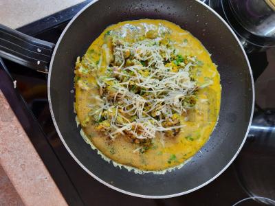 Daržovių omletas "Specialus" Žingsnis 3