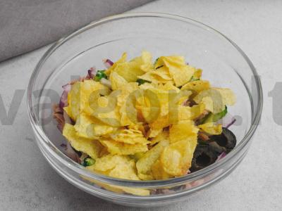 Greitos tuno salotos ir traškučiai Žingsnis 3