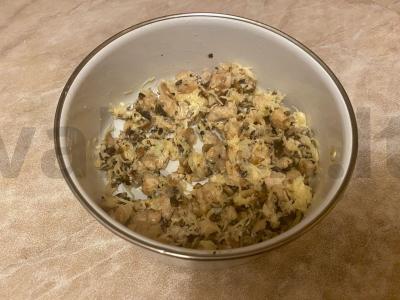 Sumuštiniai su vištiena ir grybais "Asorti" Žingsnis 3