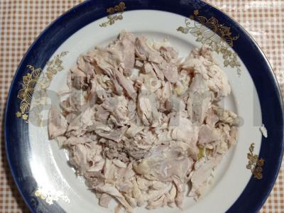 Vištienos sriuba su galuškomis "Kaip pas mamą" Žingsnis 4