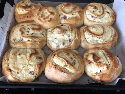 Varškės bandelės Žingsnis 5