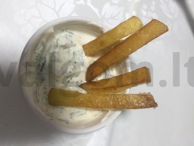 Traškučiai su grietinės padažu Žingsnis 5