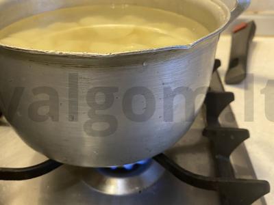 Pieno bulvių košė su keptais svogūnais Žingsnis 3