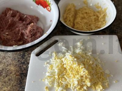 Stagečiai su bulvėmis ir sūriu Žingsnis 1