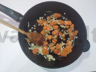 Pasninko sriuba su grybais Žingsnis 2