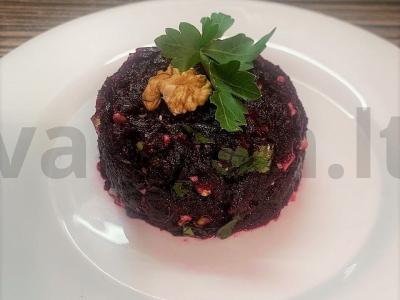 Burokėlių salotos "Imunitetas" pagrindine nuotrauka