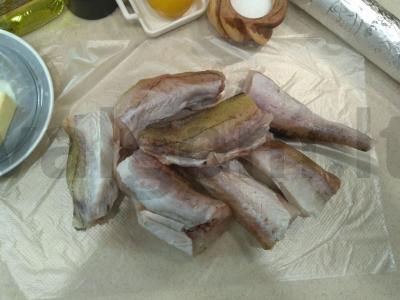 Skumbrė, kepta su sviestu Žingsnis 1