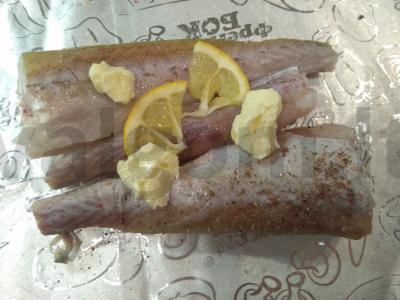 Skumbrė, kepta su sviestu Žingsnis 2