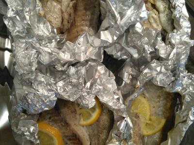 Skumbrė, kepta su sviestu Žingsnis 3