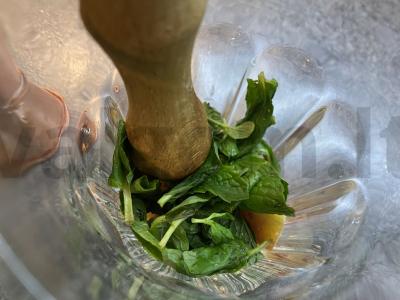 Romo ir persikų kokteilis Žingsnis 2