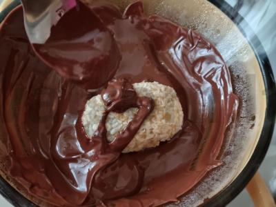 Bananų ir kokosų saldainiai Žingsnis 4