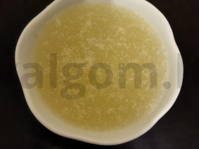 Panna cotta su citrusinių vaisių natomis Žingsnis 4