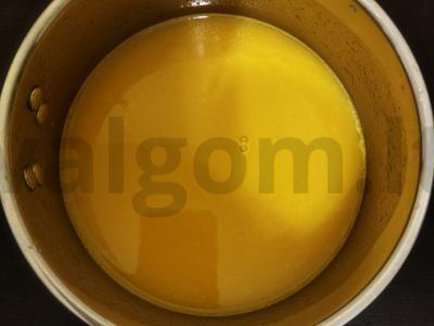Panna cotta su citrusinių vaisių natomis Žingsnis 5
