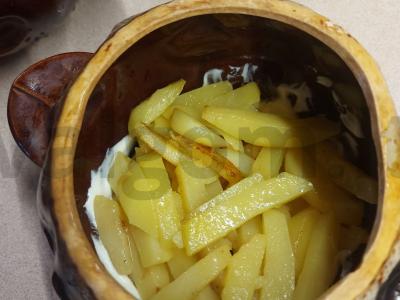 Puodai su mėsa ir grybais Žingsnis 10