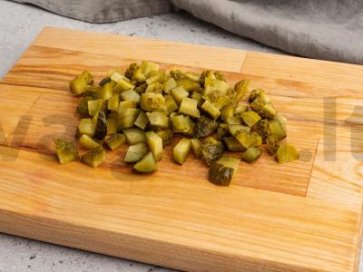 Salotos "Tender" su virtais upėtakiais Žingsnis 1