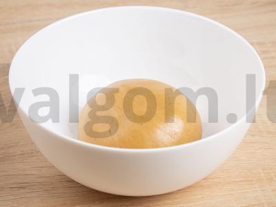 Meduoliai su margarinu Žingsnis 1