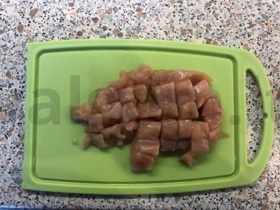 Cezario salotos su vištienos krūtinėle Žingsnis 2