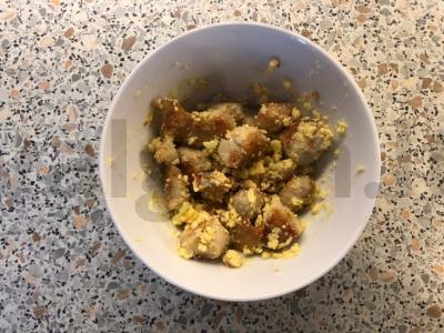 Cezario salotos su vištienos krūtinėle Žingsnis 6