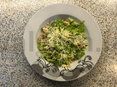 Cezario salotos su vištienos krūtinėle Žingsnis 9