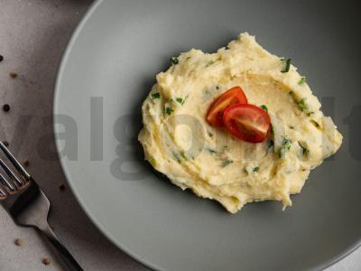 Bulvių košė su žaliaisiais svogūnais Žingsnis 5