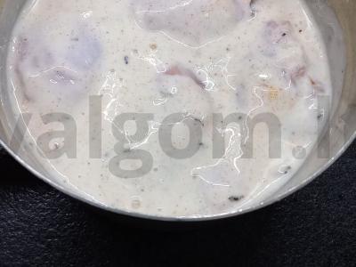 Vištiena kefyre Žingsnis 4