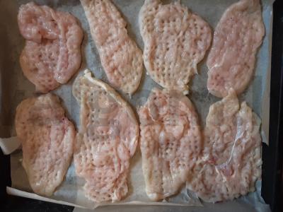Skanūs močiutės kotletai su cukinijomis ir sūriu Žingsnis 2