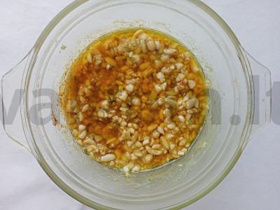 Vištiena žemės riešutuose Žingsnis 1