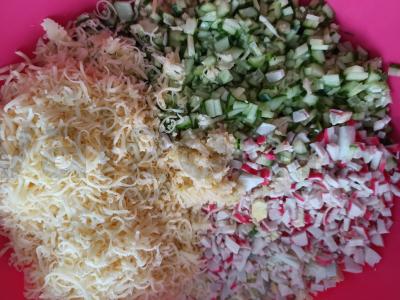 "Ryškios spalvos" ritinėliai Žingsnis 4