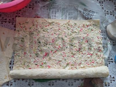 "Ryškios spalvos" ritinėliai Žingsnis 5