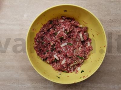 Mikrobangų krosnelėje įdarytos paprikos Žingsnis 2