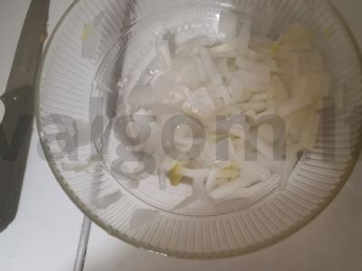 Salotos "Šuba" su silkės filė Žingsnis 2