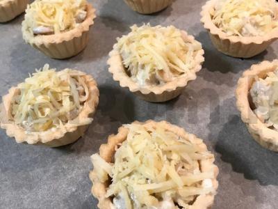 Julienne "Kreminės" tartaletės Žingsnis 7