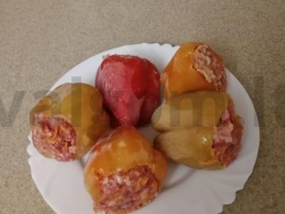 Įdarytos paprikos vakarienei Žingsnis 3
