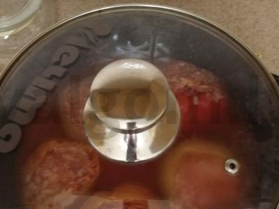 Įdarytos paprikos vakarienei Žingsnis 5