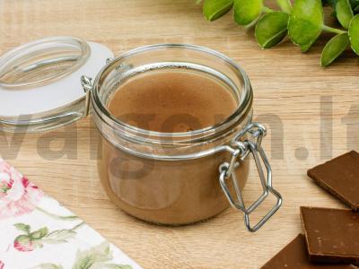 Šokoladinis pudingas pagrindine nuotrauka