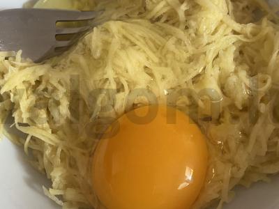 Bulvių koldūnai keptuvėje Žingsnis 2