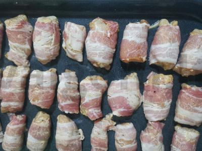 Į šoninę įvyniota vištienos filė Žingsnis 4