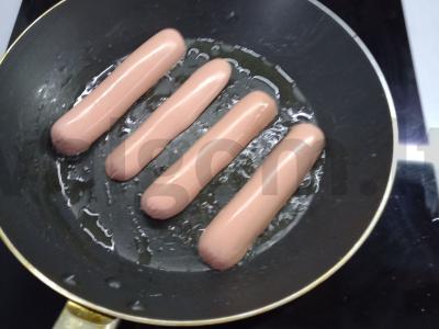Dešros ir sūrio omletas Žingsnis 3