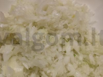 Hebrajų mėsa su slaptu ingredientu. Žingsnis 1