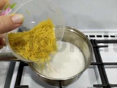 Pieno sriuba kaip vaikystėje Žingsnis 2