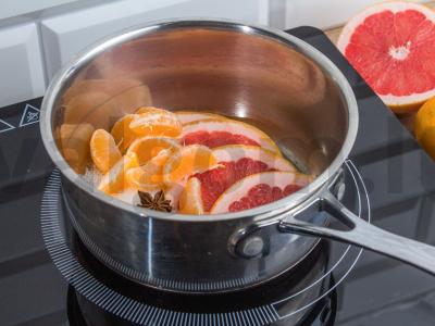 Mandarinų ir greipfrutų Glynthwain Žingsnis 2