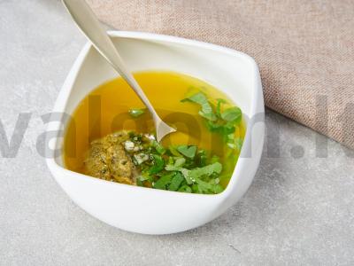 Kepti kukurūzai su pesto padažu Žingsnis 1